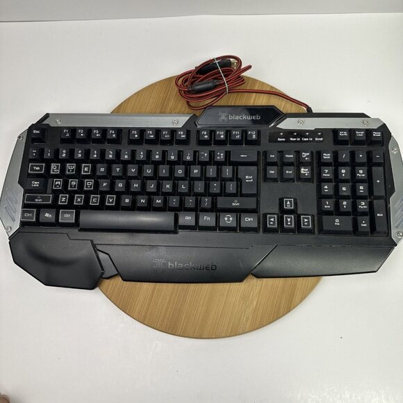 Blackweb Centaur Backlit RGB‎ Gaming Keyboard (BWA15HO108) USB Wired - Picture 1 of 9